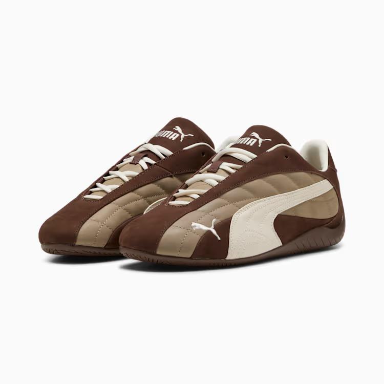 403429-01 Puma Speedcat Plus Quilted Espresso Brown Warm White (Men's)