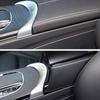 Chrom Mittelkonsolen Armlehnen Schalter Knopf Zierabdeckung für Mercedes Benz C GLC Klasse W205 W253 2015-2020 Silber Innenteile