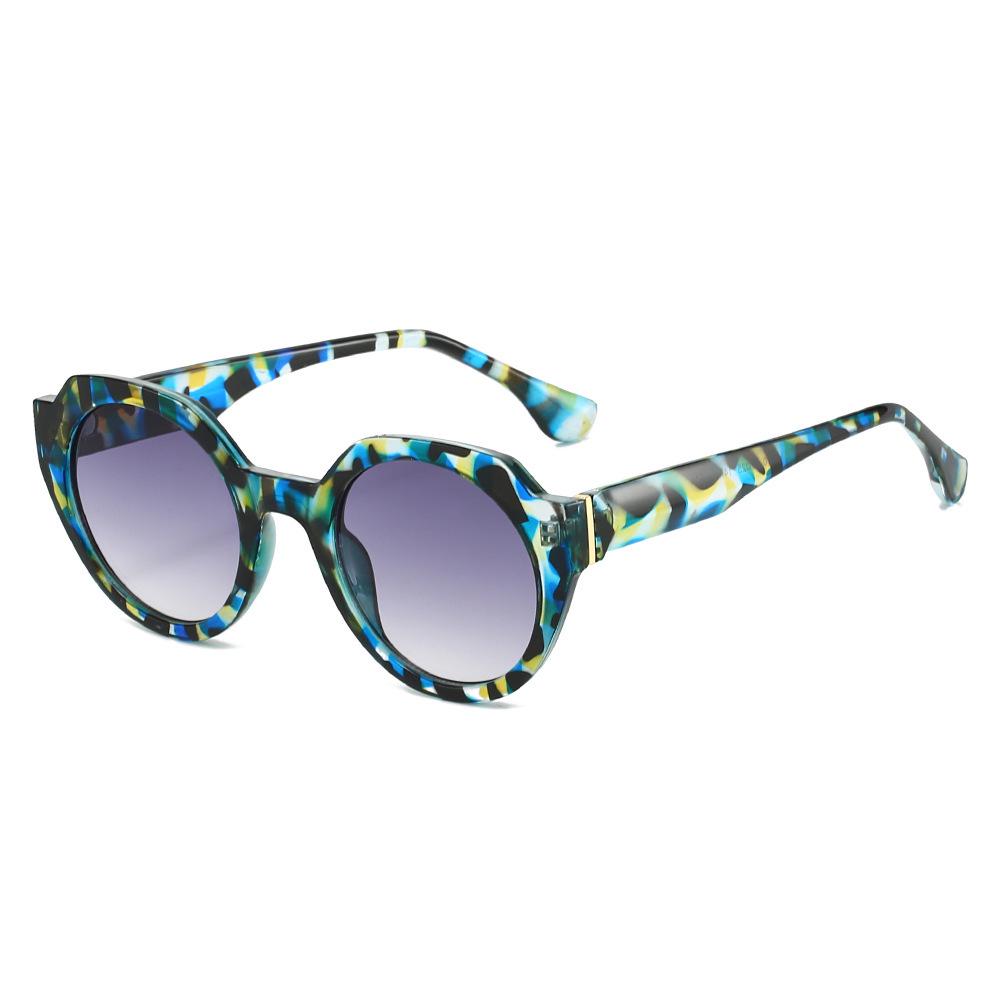 2025 Stylish Women's Round Sunglasses - European & American Design