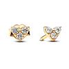 Authentic 925 Silver Gingko Leaf Mask Earrings For Women Fashion DIY Birthday Gift Jewelry Beautiful Accessories
