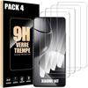 Tempered Glass - E.F.Connection - 14T - 9H Protection - Scratch Resistant - Pack of 4