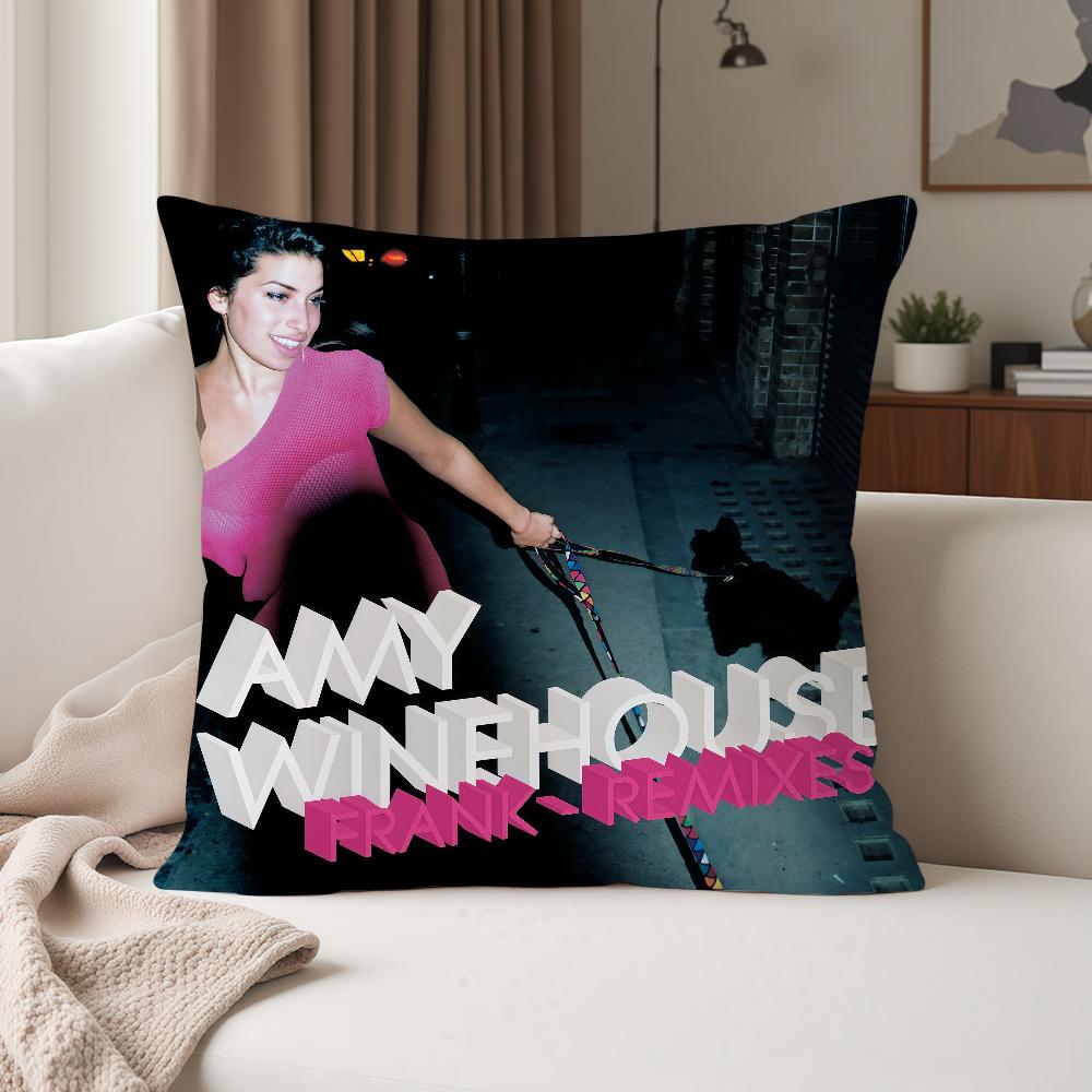 Berühmte Musiksängerin Amy Wwinehouse Kissenbezug Geeignet Für Schlafzimmer Wohnzimmer Autos Heimdekoration
