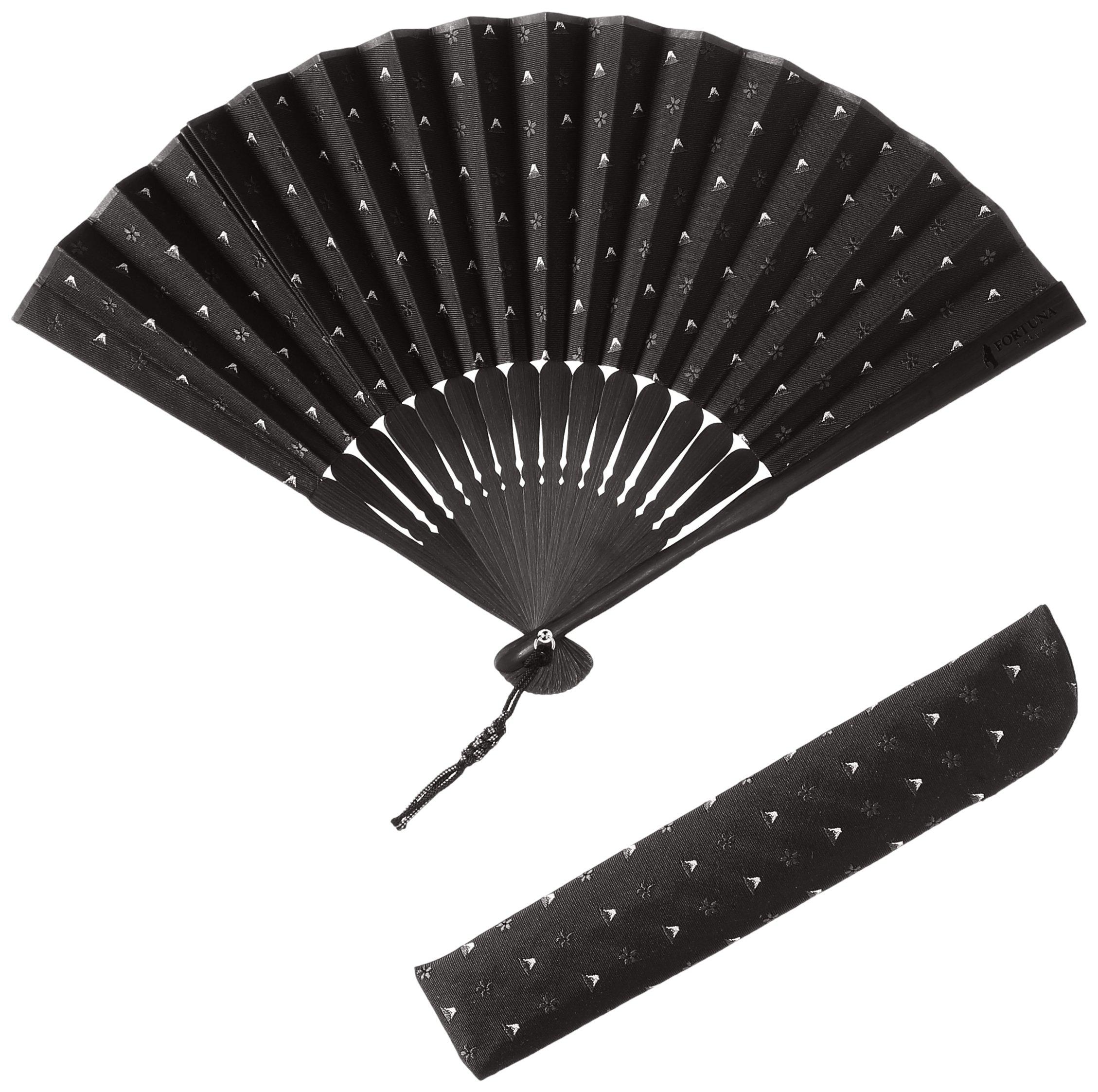 

FORTUNA Tokyo Kyoto Fan Hokusai Black 18. FT-F18BK чорний