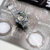 För Casio G-Shock GA-100/110/120 GD-100/110/120 GAX-100 GLS-100 Silikonarmband Boettsats Transparent Sportklocka Armband