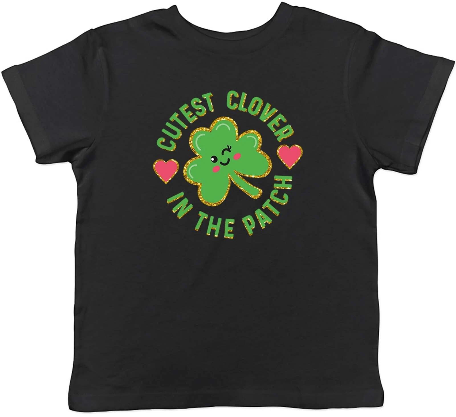St Patrick s Day Kids T-Shirt Cutest Clover Irish Childrens Boys Girls Gift 130