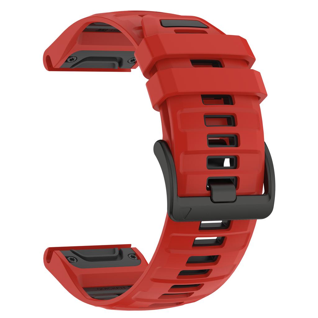 22mm 26mm Original Strap For Garmin Fenix 8pro 47mm 51mm/Fenix 7X 6X 5X 7Pro 6 5 Plus Rubber Wrist Band For Instinct 3/Epix Pro
