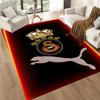 Galatasaray S.k Square Rugs Are a Great Choice for Living Rooms, Bedrooms, Home Décor, and As Gifts.