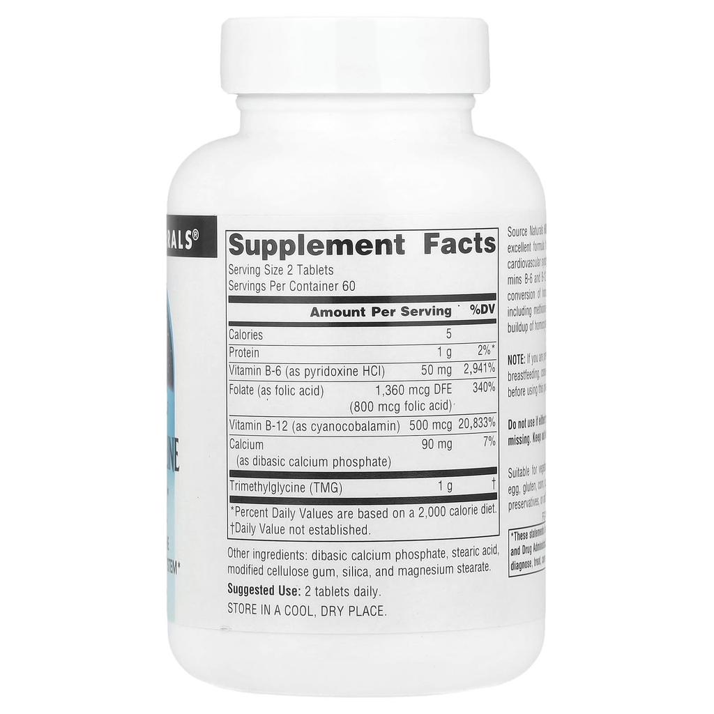 Source Naturals Homocysteine 120
