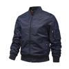 Solid Color Bomber Jacket Men Fashion Aviator Baseball Jacket New In Outerwears Spring Autumn Ropa Hombre Jackets For Men XS-5XL