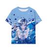 Sailor Moon Anime Kids Short Sleeve Tee 3D Full Print Comfort Top for Outdoor Daily Wear