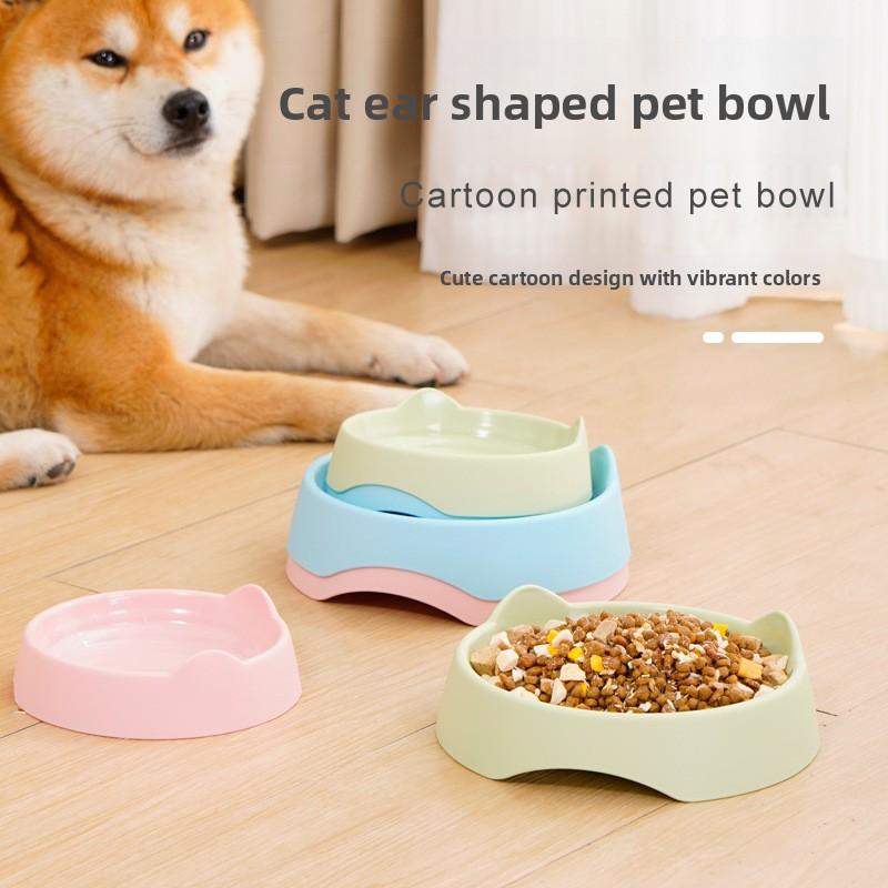 Fournitures pour chats - Gamelles pour animaux de compagnie, Gamelles Oreilles de Chat en Nouveau Matériau, Gamelles d'Alimentation et d'Eau pour Chat, Bassin pour Nourriture d'Animaux de Compagnie, Gamelle pour Chat
