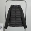 Trendy New Padded Splicing Cotton Clothes Men's and Women's Light and Thin Comfortable Casual Versatile Light Jacket