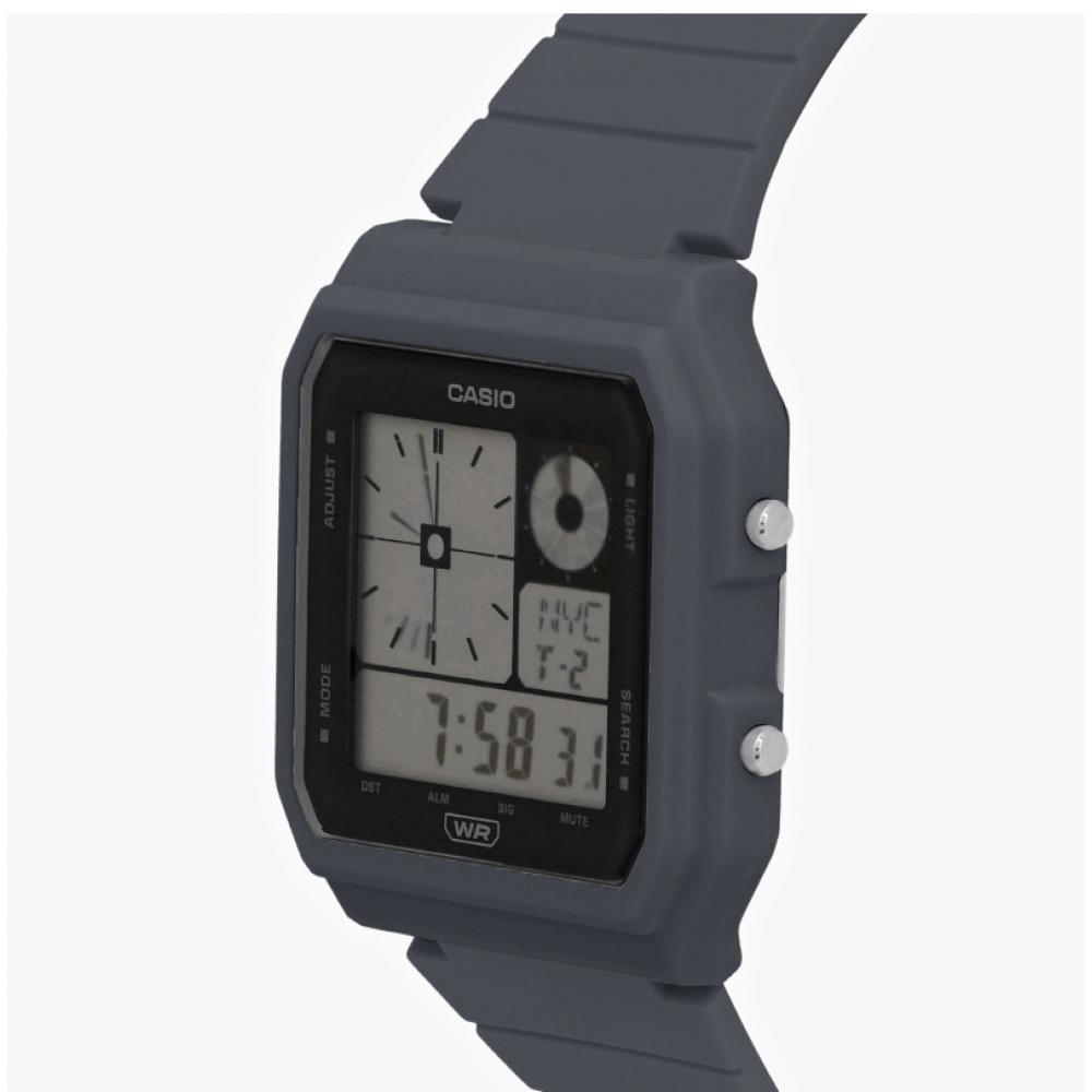 Casio Lf 20w 8a2df  Lf 20w 8a2  Digitale Quadratische Vintage Retro Öffentliche PU Uhr