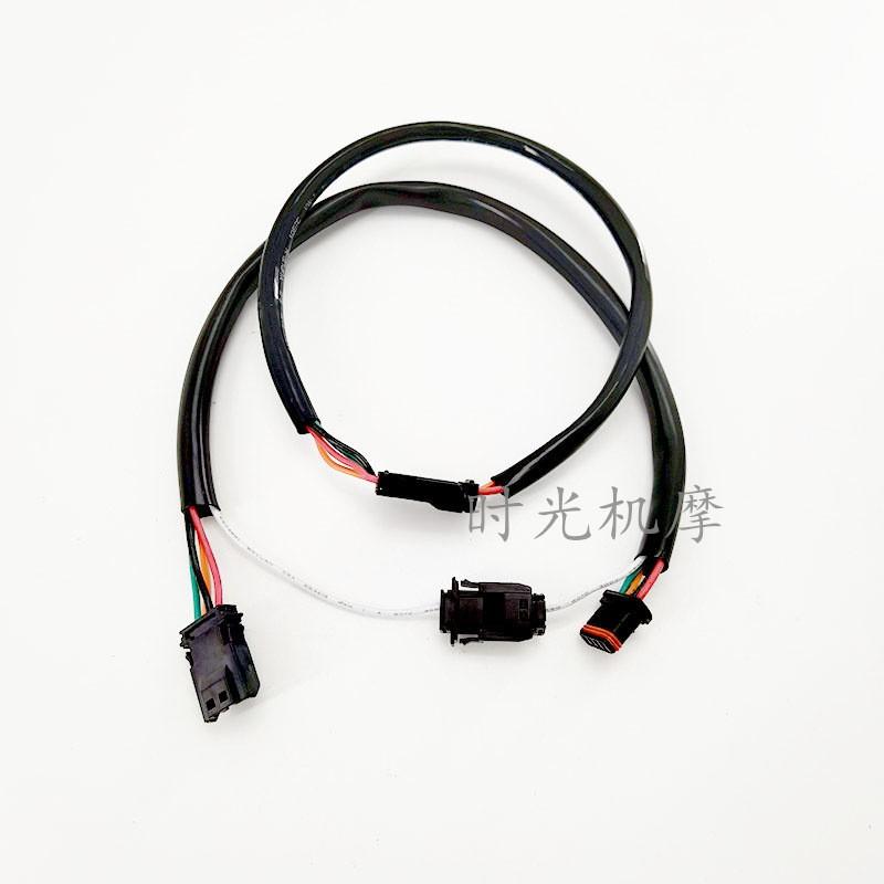 Universal Motorcycle Turn Signal Extension Wire Switch Cable Lead Harley Sportster 883 XL1200 Street Bob Fat Boy Custom Build