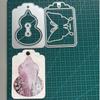 Label Bookmark Carbon Steel Cutting Die for Journal Scrapbook Album
