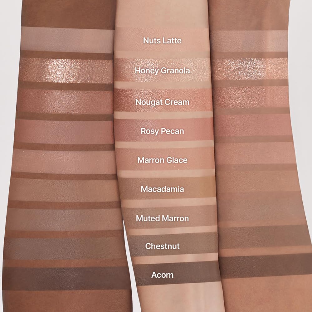 Official Dasique Muted Nuts Eyeshadow Bag Palette #24 9-Color Palette/Eyeshadow/Tear Maker/Eyeshadow