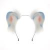 Fluffy Cat Ear Headband Cosplay Anime Convention Lolita Kawaii Costume Accessory Handmade Plush