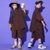 Girls' Hip-Hop Japanese Street Dance Costume - Children's Trendy Performance Outfit