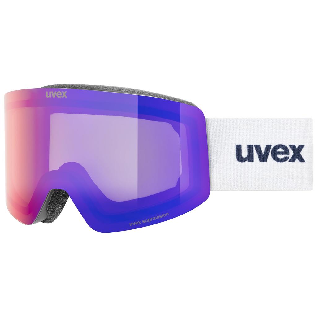 Uvex Provoqe FM Ski and Snowboard Glasses Mirrored Coating Goggles, Compatible, Lenses, Anti-Fog