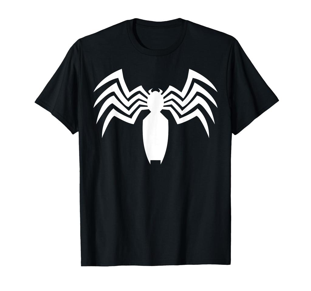 Marvel Comics Retro Classic Venom Spider Logo T-Shirt