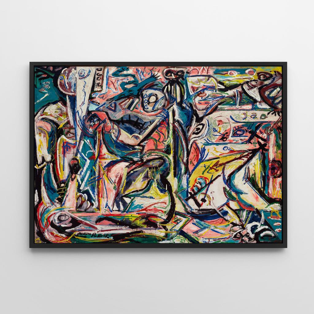 Poster Pollock Abstract Painting