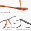 1pc Reading Glasses Men Women Anti Blue Light Sports Glasses fashionable presbyopia lenses, Vintage style, +4.0 to +1.0 diopters
