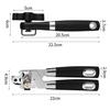 Stainless Steel Can Opener, Lid Opener Tool, Tin Can Opener, Bottle Opener