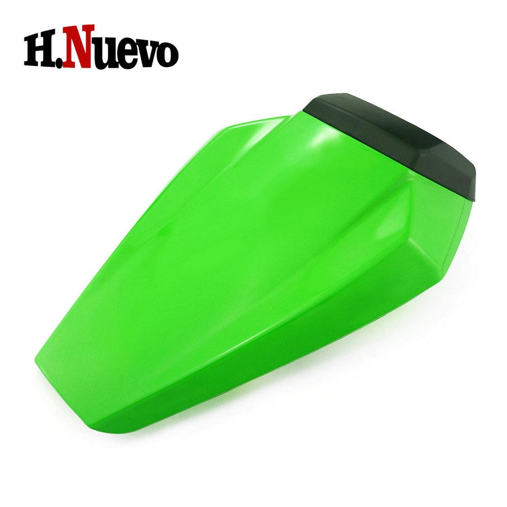 

Для KAWASAKI Ninja ZX10R ZX 10R 2016- 2024 Зеленый Мотоциклетный Чехол Заднего Сиденья Пильона Кожух Облицовка Одиночного Сиденья зелёный