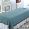 Thickened Cotton Linen Massage Bed Sheet - Solid Color