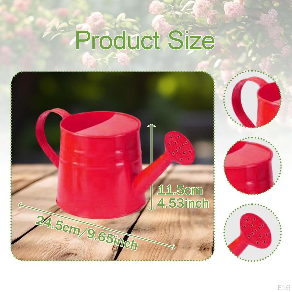 Kids Watering Can Garden Bucket Small Kettle for Flower Bed Bonsai Houseplants