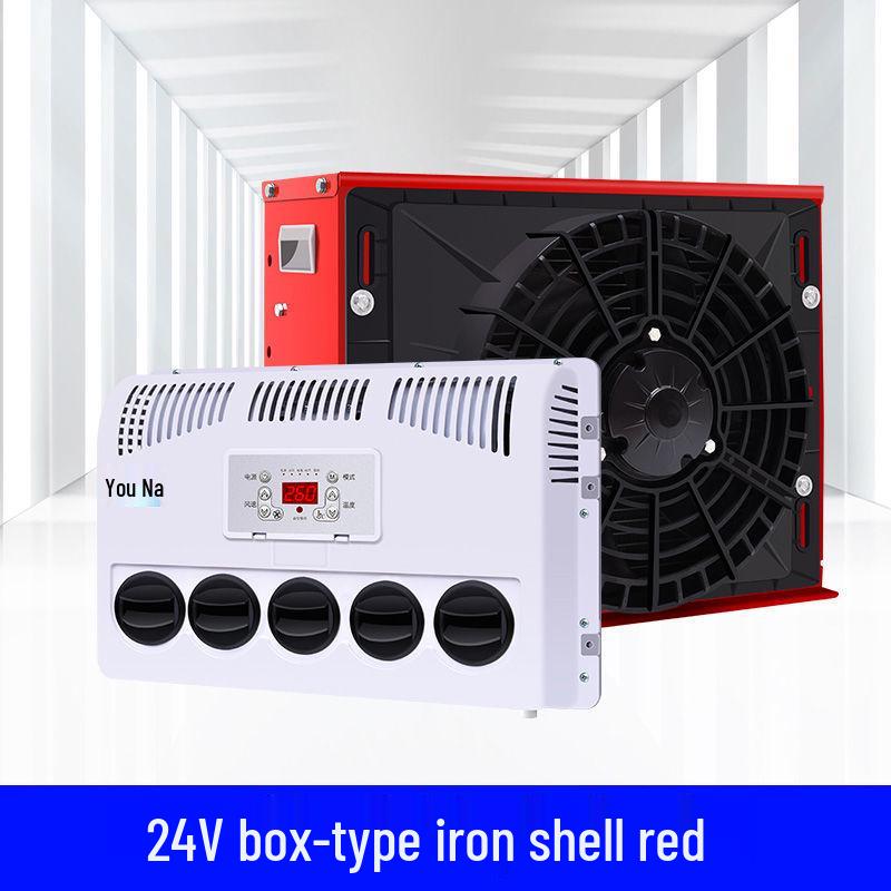 24V Electric Parking Air Conditioner for Large Trucks, RVs, and 12V Vehicle Modifications