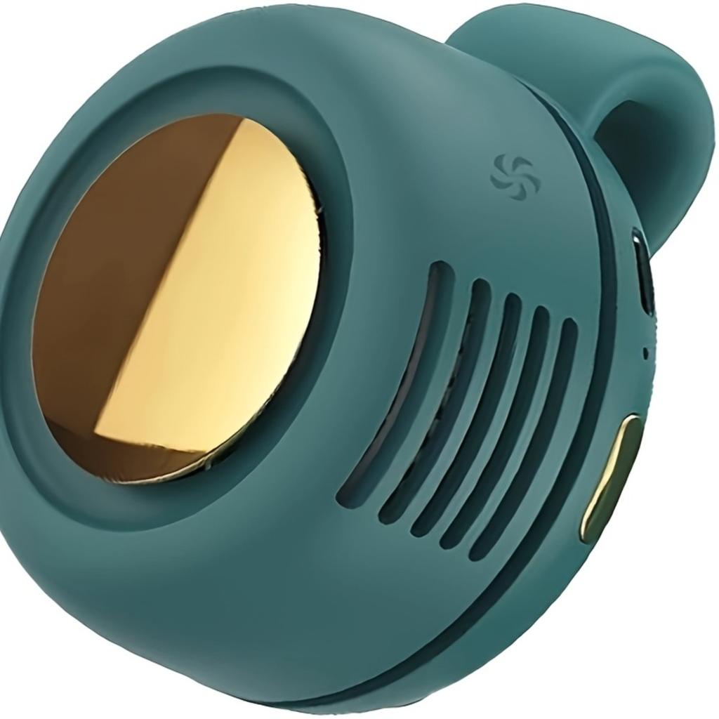 Mini Portable Silent Bladeless Fan Small Clip On Shirt Waist Adjustable Suitable For Shirts And Waist, Portable Small Bladeless Fan 3-speed