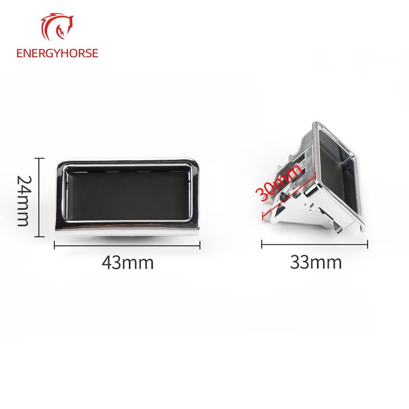 Center Console Armrest Switch Button With Chrome for Mercedes Benz S Class W221 Automotive Interior Accessories 2006-2013