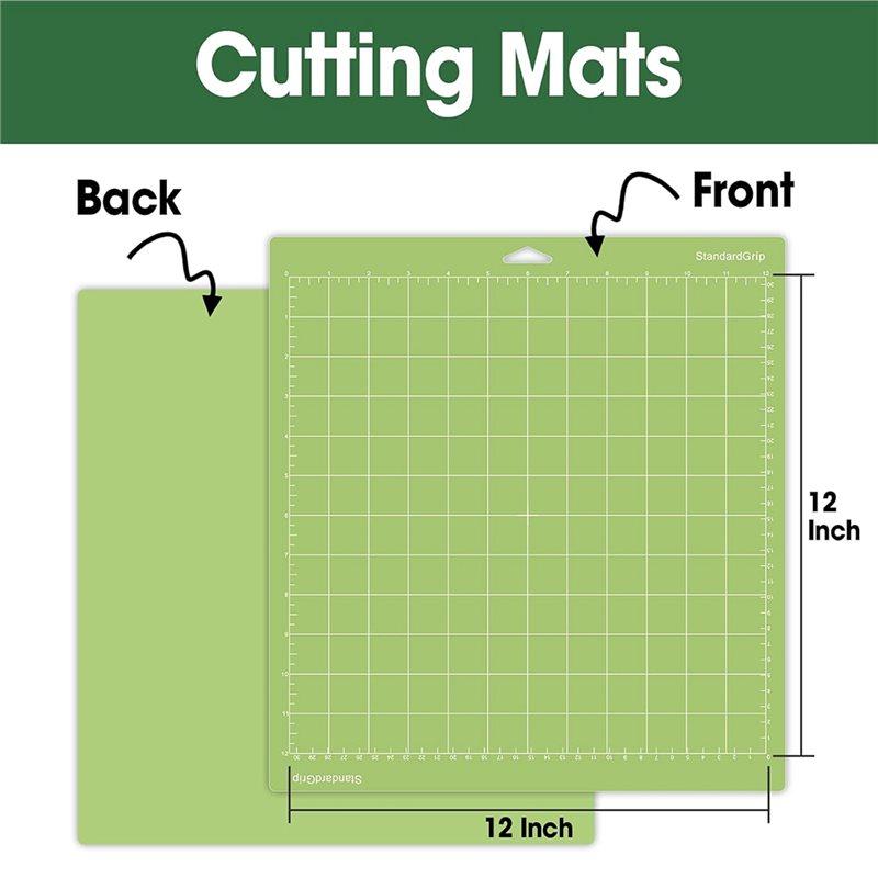 For Cricut Compatible 24-Pack 12X12 Inch Standard Grip Cutting Mat Set For Multiple Models