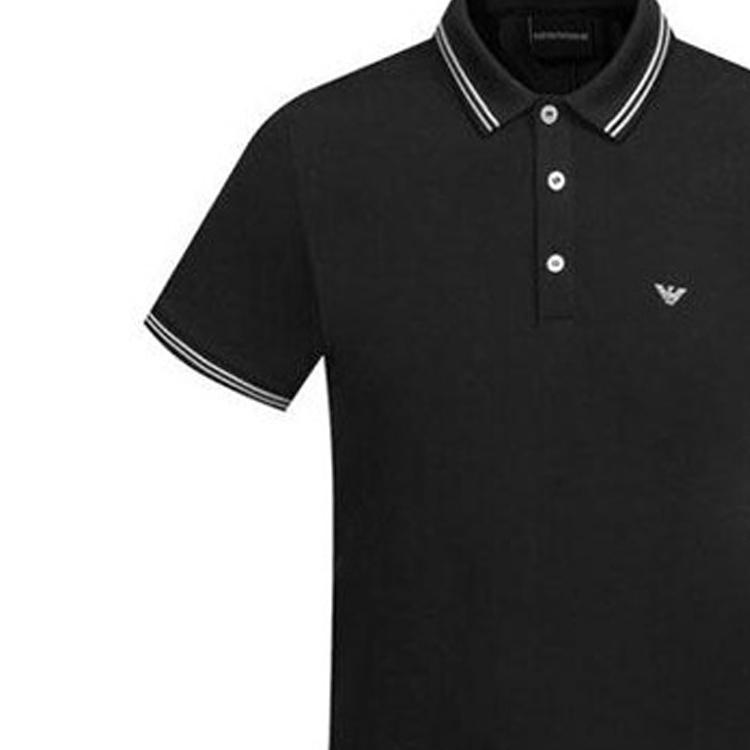 Emporio Armani Polo Shirt Men's Black 8N1F2B-1JPTZ-0999