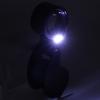 40X Magnifier Loupe LED Lights High Transmittance Portable Jewelers Loupe with Aluminium Alloy   for Elderly