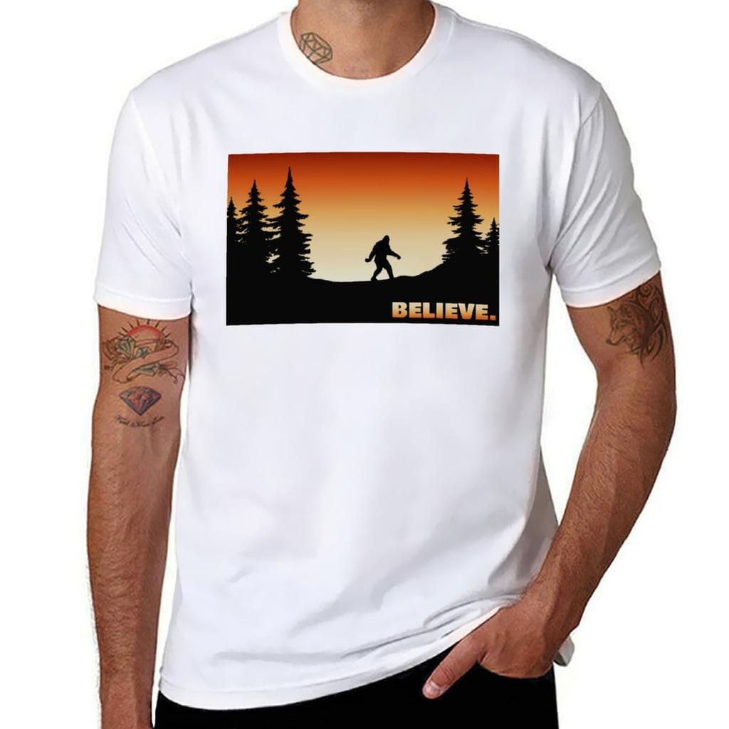 Sasquatch Believe Tshirt Daily Wear Print Tshirt