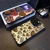 Love Heart Leopard Print Electroplate Silver Phone Case For iPhone 16 Pro Max 15 14 13 12 11 7 8 Plus X XS XR Shockproof Cover