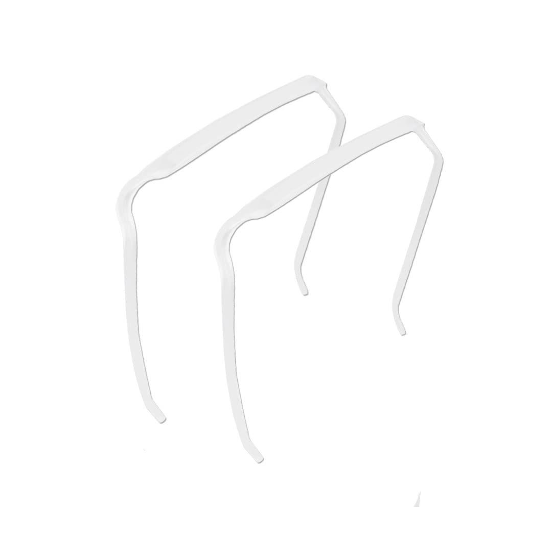 

2 шт., повязки на голову средней длины для женских волос, невидимый обруч для волос, повязка на голову для вьющихся густых волос, большая повязка на голову для вьющихся густых волос 2pcs белый