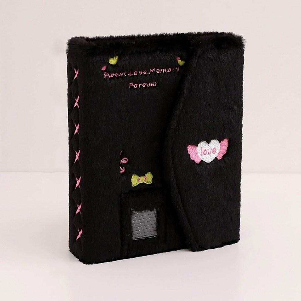 Songheung 6kroužkový fotoalbum A5 40 listů 4kapsičkový oboustranný fotoalbum deník, růžový, 1 kus