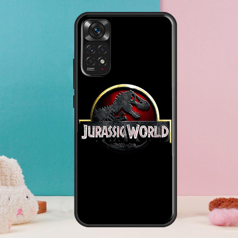 Dinosaur World Jurassic Park Case For Xiaomi Redmi Note 12 11 10 9 8 Pro 9S 10S 11S 12S Redmi 12C 9A 9C 10A 10C Coque