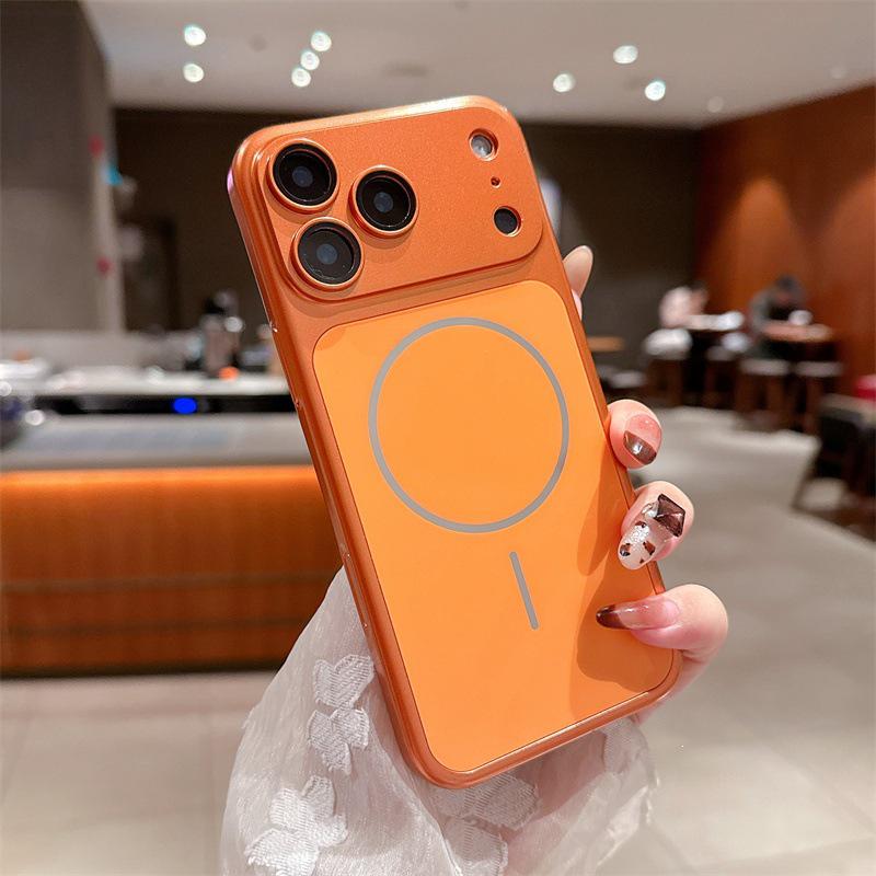 iPhone 17 Pro Max Matte Magnetic Case, Drop-Proof, Large Window Design