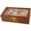 Royal Hausen Watch Storage Case, Holds 12 Watches, GC02-LG3-12, Brown [Used]