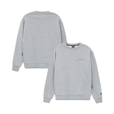 XNAZZY Small Logo Oversized Sweatshirt Xn21Fwmats01 [M/Gray]