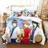 Comfortable Anime Print Duvet Cover Set With Duvet Cover And Pillowcases King Queen Twin Sizes For Boys Girls And Kids