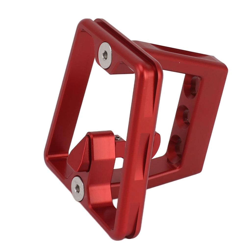 Vorderradträgerblock Aluminiumlegierung Faltrad Vorderradträgerblock Taschenhalterung Halter Klappfahrrad 3 Löcher Schweinenase