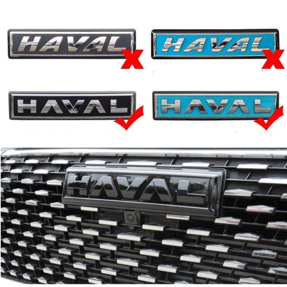Great Wall Haval Dargo Jolion H5 M6plus İçin Haval H6 Siyah Logolu Amblemler Ön Panjur Bagaj Arka Çıkartma Gövde Dekalı 1 Adet