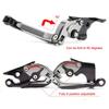 For NINJA 650 ABS 650R Ninja650 KRT 2017-2022 Motorcycle CNC Foldable Extendable Brakes clutch lever Handlebar handle kit
