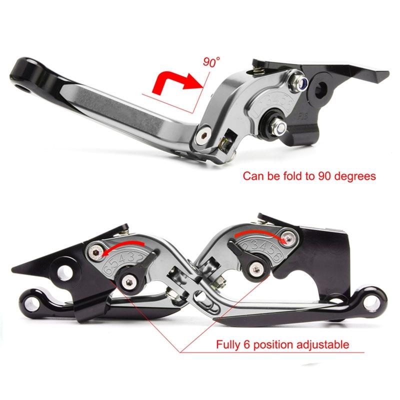 For NINJA 650 ABS 650R Ninja650 KRT 2017-2022 Motorcycle CNC Foldable Extendable Brakes clutch lever Handlebar handle kit