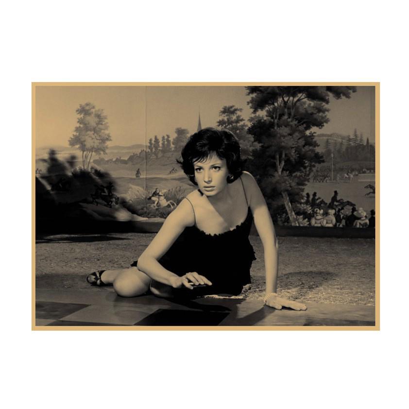 

Retro Italian Movie Night Poster for Bar, Cafe, Bedroom Wall Decor 29.7X42cm (A3 size)